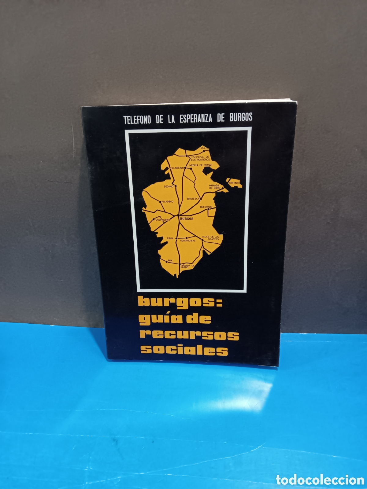 Libros: BURGOS: GUIA DE RECURSOS SOCIALES....TELEFONO DE LA ESPERANZA DE BURGOS...1982...