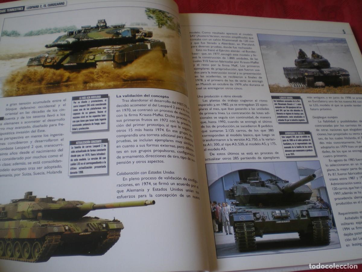 Libros: CARROS Y BLINDADOS. ARMAMENTO Y LOG&Iacute;STICA. EDICIONES LEMA. - Foto 3