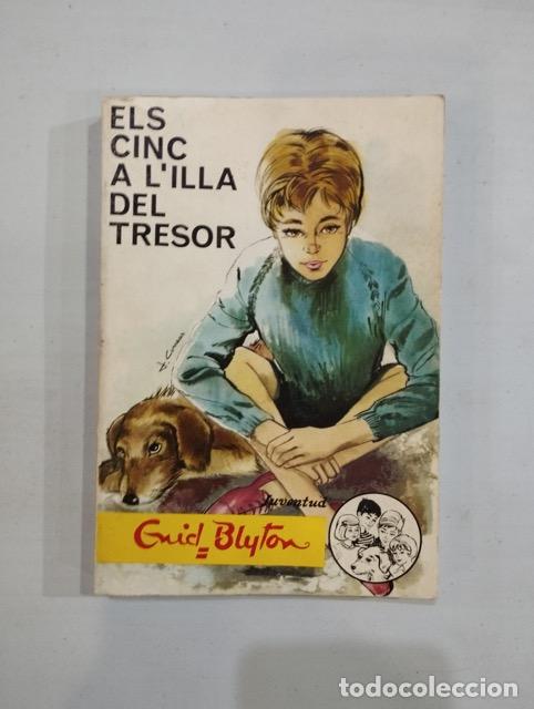 Libros: Enid Blyton - Els cinc a lilla del tresor - Foto 1