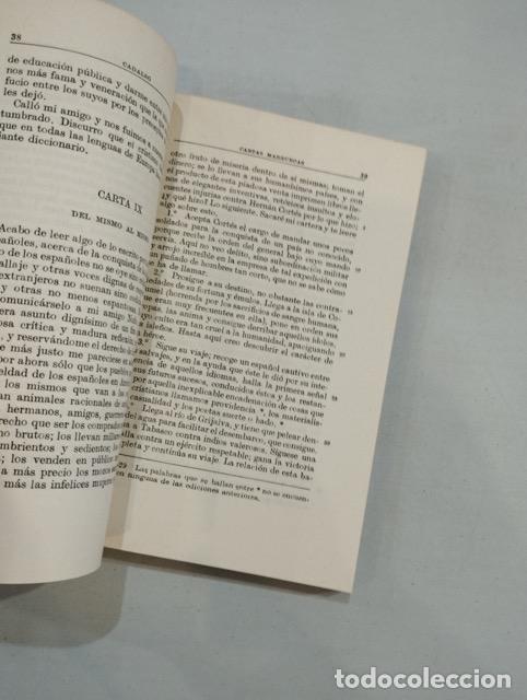 Libros: Jos&eacute; Cadalso - Cartas marruecas - Foto 2
