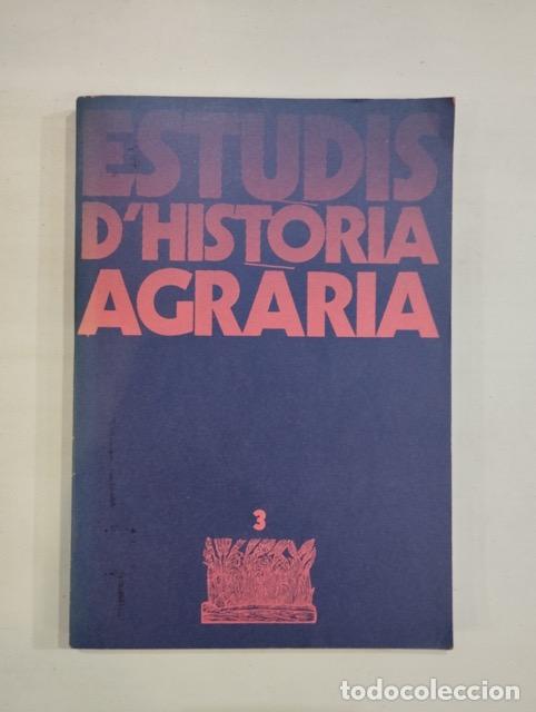 Libros: Estudis dhist&ograve;ria agr&agrave;ria 3 - Foto 1