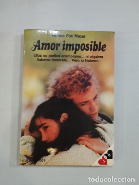 Libros: Norma Fox Mazer - Amor imposible - Foto 1