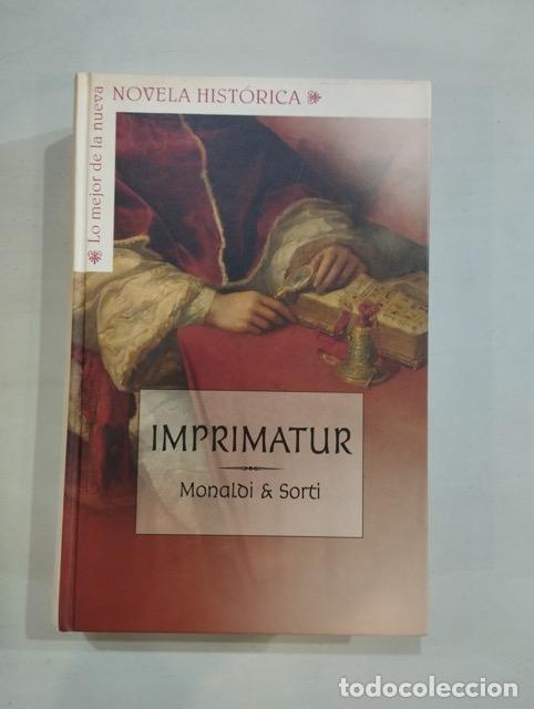 Libros: Monaldi & Sorti - Imprimatur - Foto 1