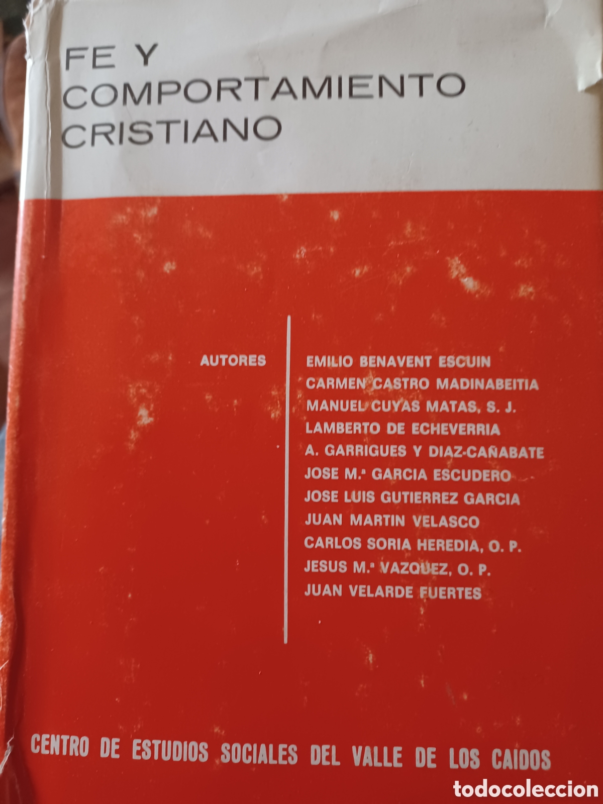 Libros: Barybook 310. . F&eacute; y comportamiento cristiano Valle de los Ca&iacute;dos - Foto 1