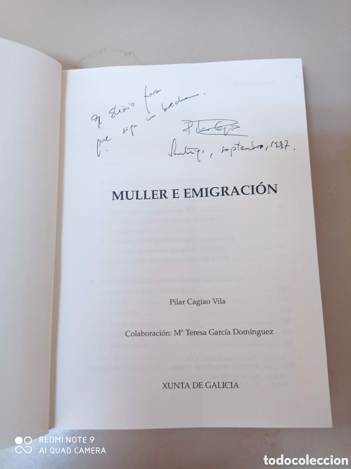 Libros: MULLER E EMIGRACI&Oacute;N. PILAR CAGIAO VILA - Foto 2