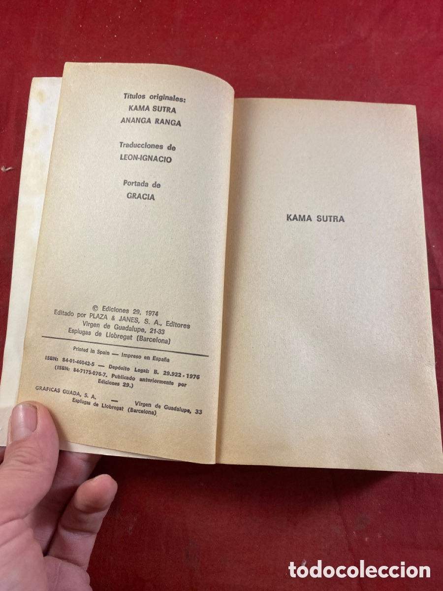 Libros: KAMA SUTRA Y ANANGA RANGA - Foto 2
