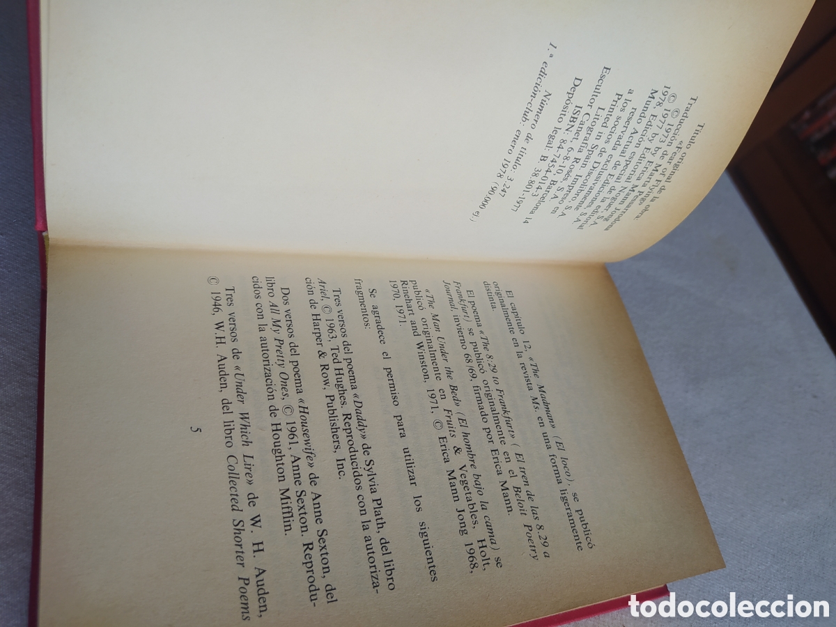 Libros: Miedo a volar - Erica jong - Foto 2