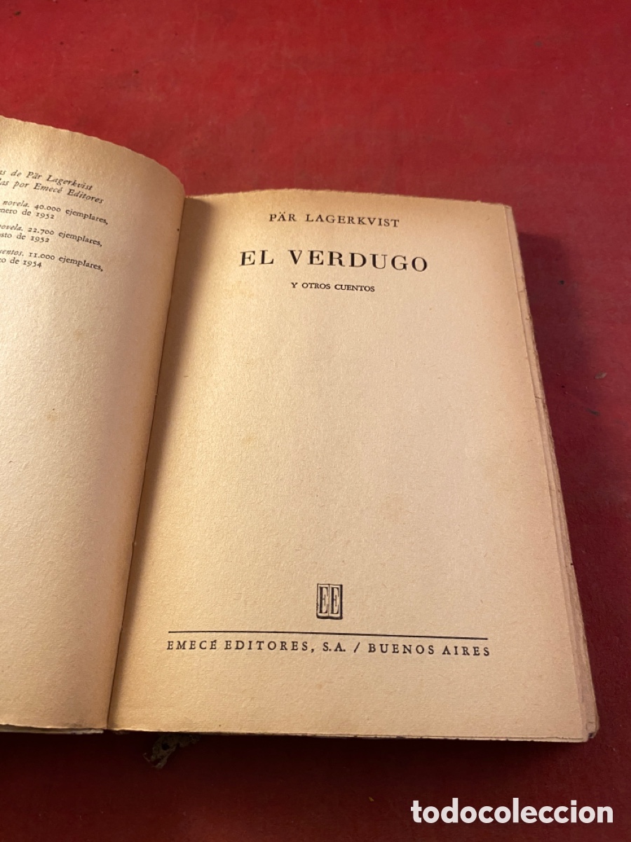 Libros: EL VERDUGO - Foto 2