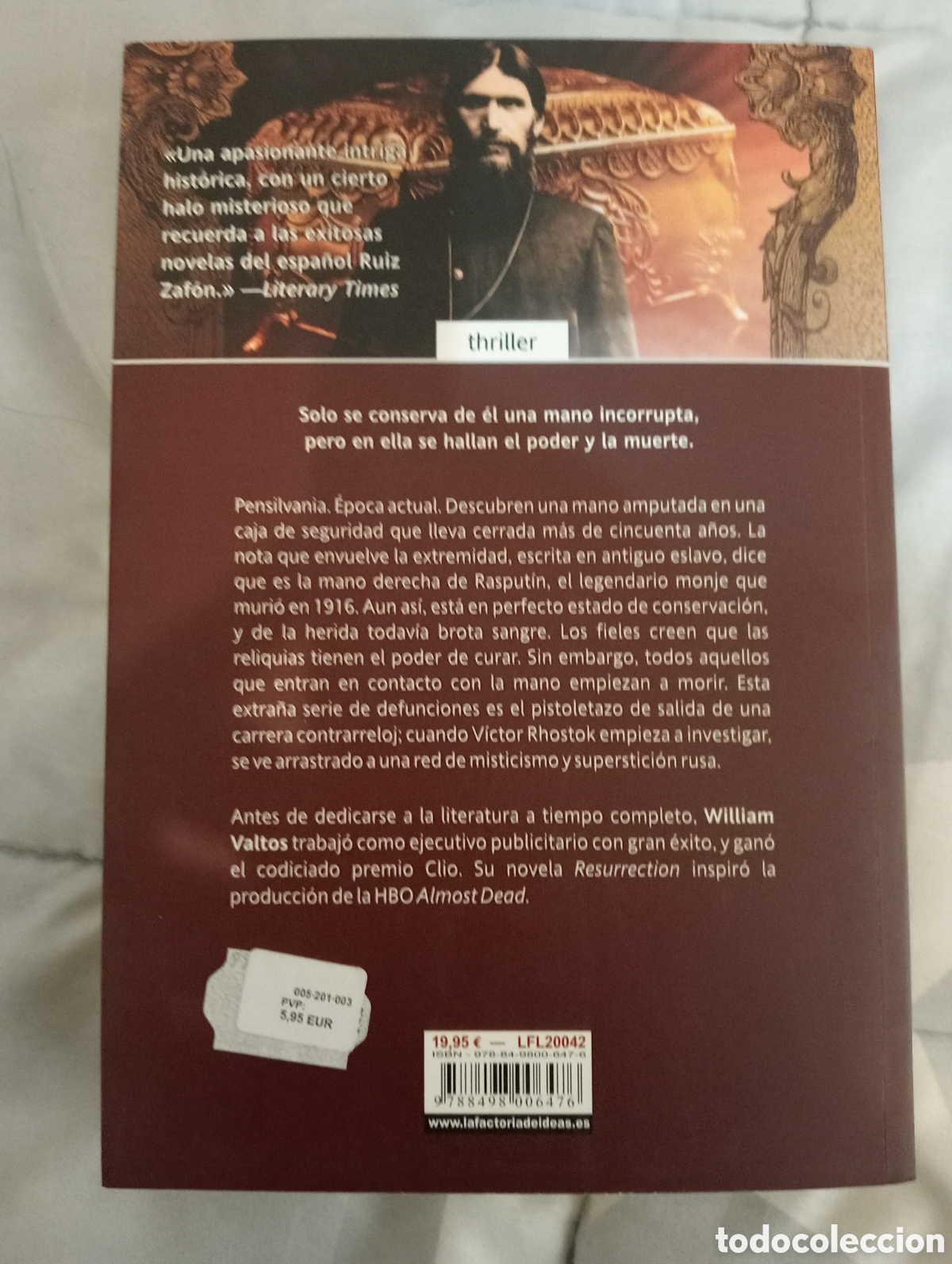 Libros: La reliquia de rasputin PRIMERA EDICI&Oacute;N - Foto 3