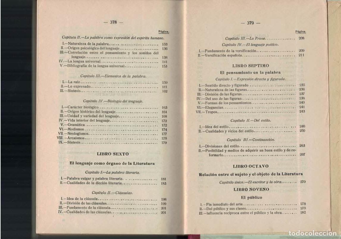 Libros: DOCTRINAL DE PRECEPTIVA LITERARIA. - M&eacute;ndez Bejarano. Mario, - Foto 4