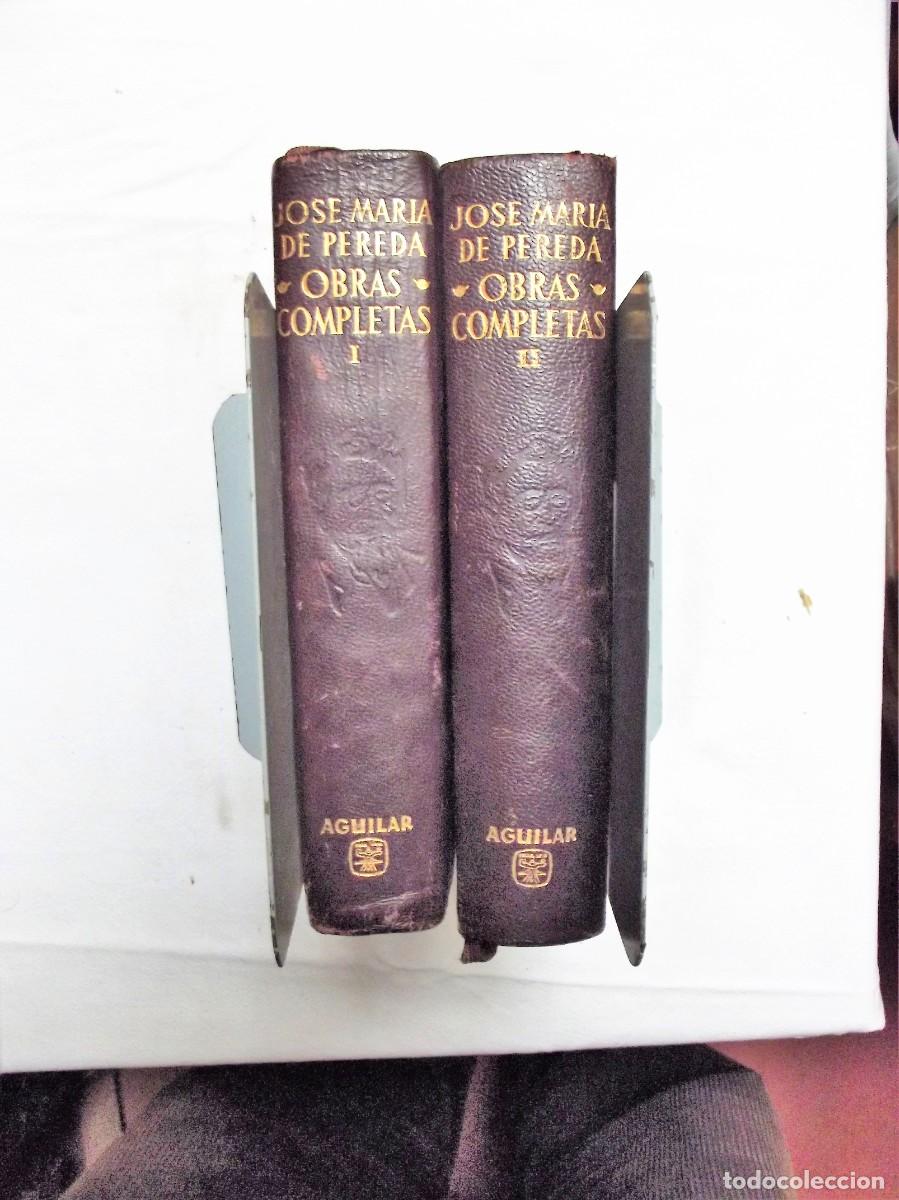 Libros: OBRAS COMPLETA DE JOSE M&ordf; DE PEREDA 2 TOMOS AGUILAR - Foto 1