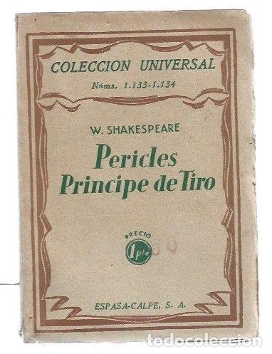 Libros: PERICLES, PRINCIPE DE TIRO - SHAKESPEARE, WILLIAM - Foto 1