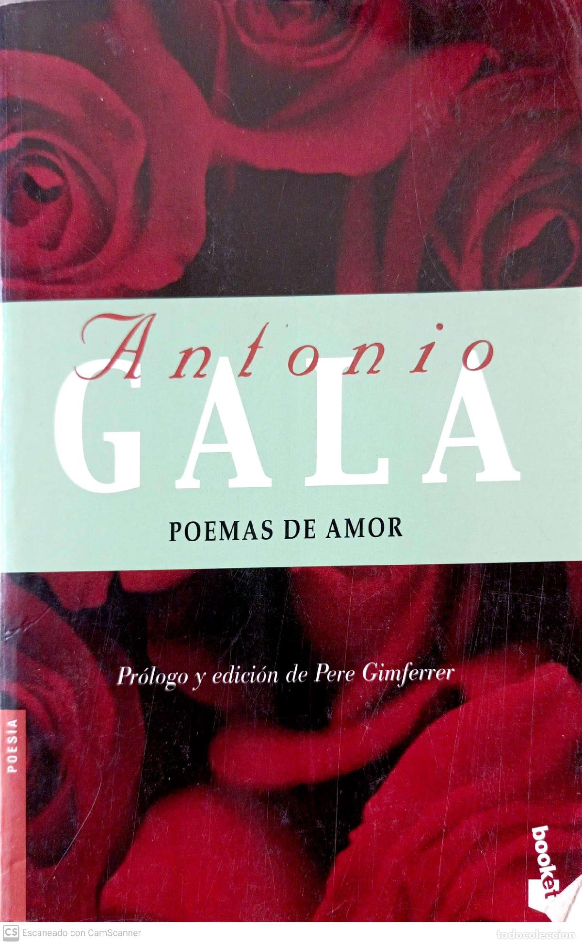 Libros: Poemas de amor - Antonio Gala - Foto 2