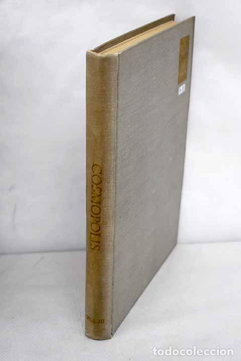 Libros: Cosmopolis, vol. III - Foto 1