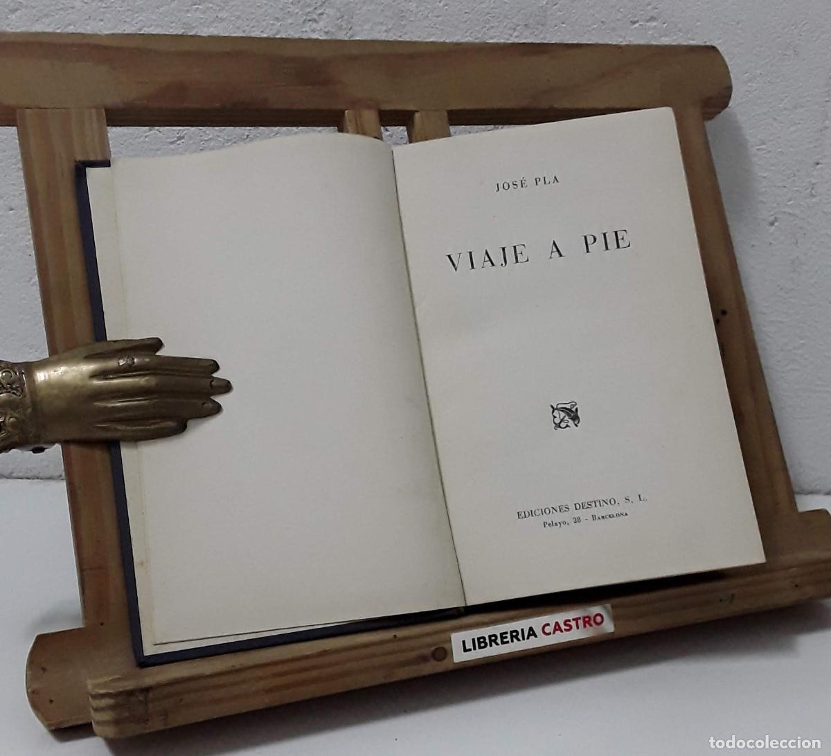 Libros: Viaje a pie - Josep Pla - Foto 1