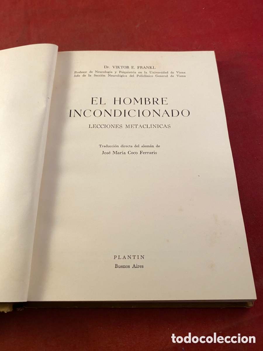 Libros: EL HOMBRE INCONDICIONADO - Foto 2