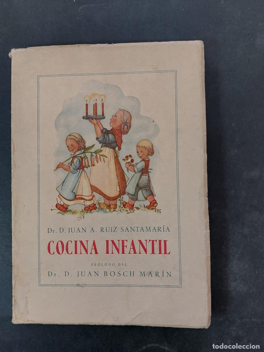 Libros: Cocina infantil- A.Ruiz Santamaria- 1944 - Foto 2