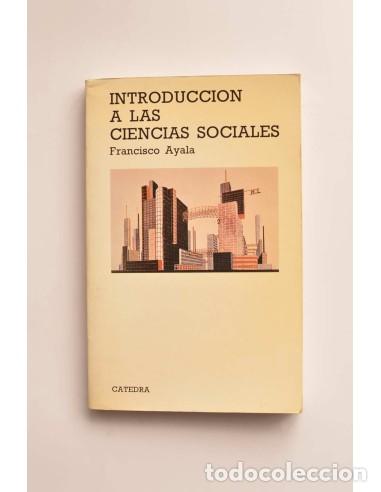 Libros: Introducci&oacute;n a las ciencias sociales - AYALA, Francisco - Foto 1