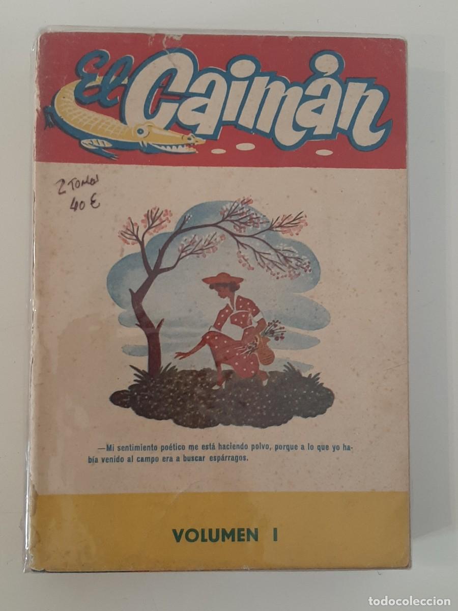 Libros: EL CAIM&Aacute;N. 2 TOMOS. EDITORIAL MON. A&Ntilde;OS 50. - Foto 2