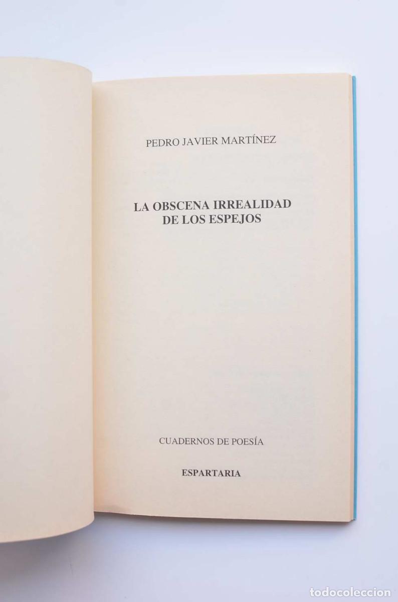 Libros: La obscena irrealidad de los espejos - Foto 2