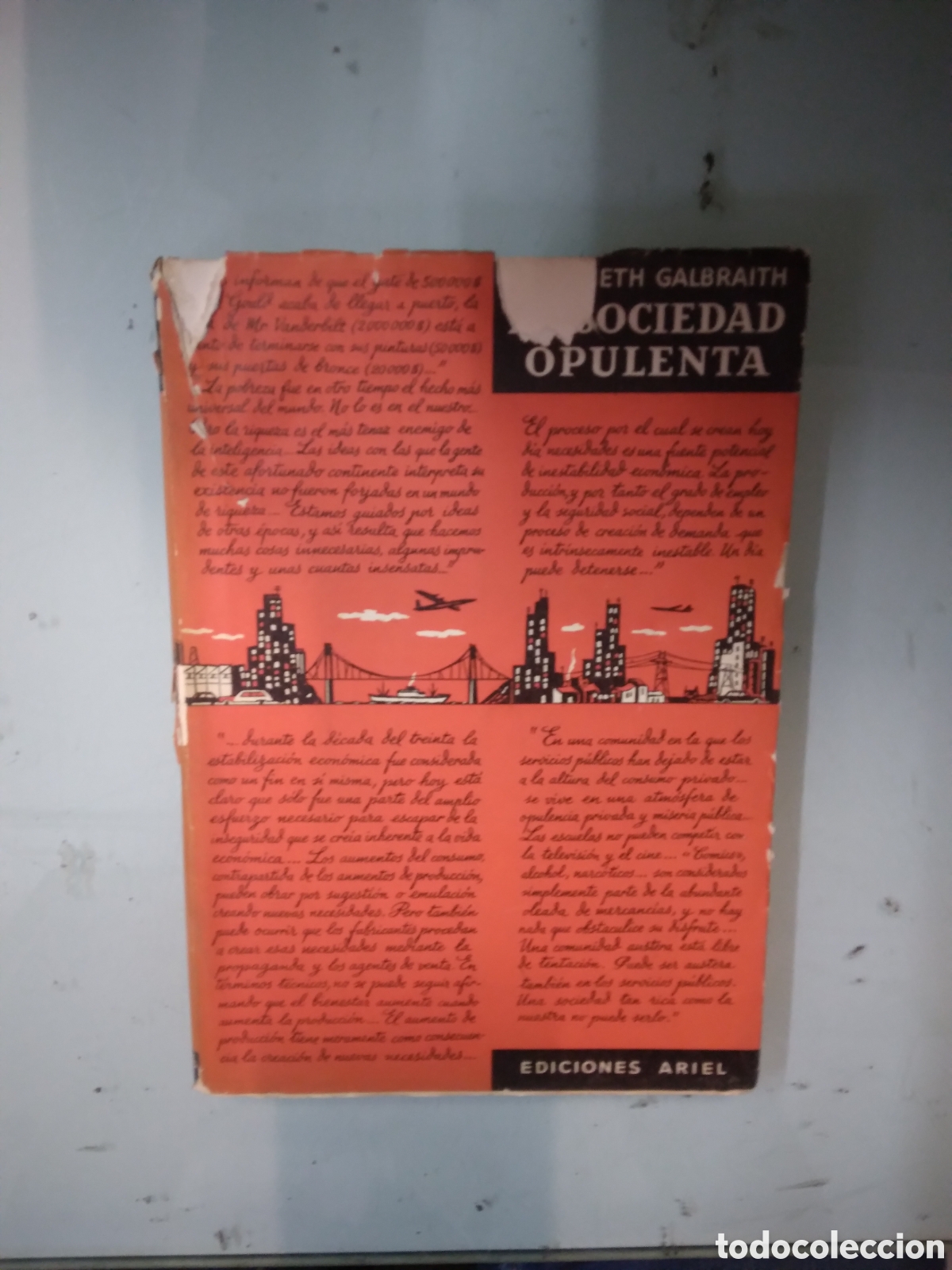 Libros: John Kenneth Galbraith, La sociedad opulenta, Ariel - Foto 1