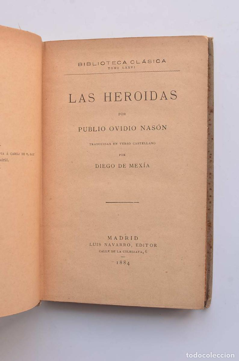 Libros: Las Heroidas - OVIDIO - Foto 2