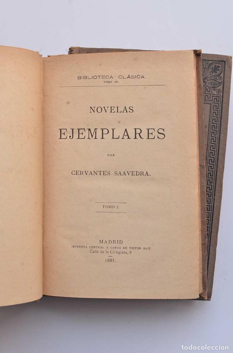 Libros: Novelas ejemplares - CERVANTES SAAVEDRA, Miguel de - Foto 3