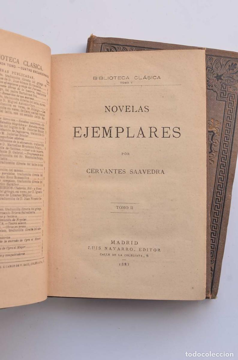 Libros: Novelas ejemplares - CERVANTES SAAVEDRA, Miguel de - Foto 8