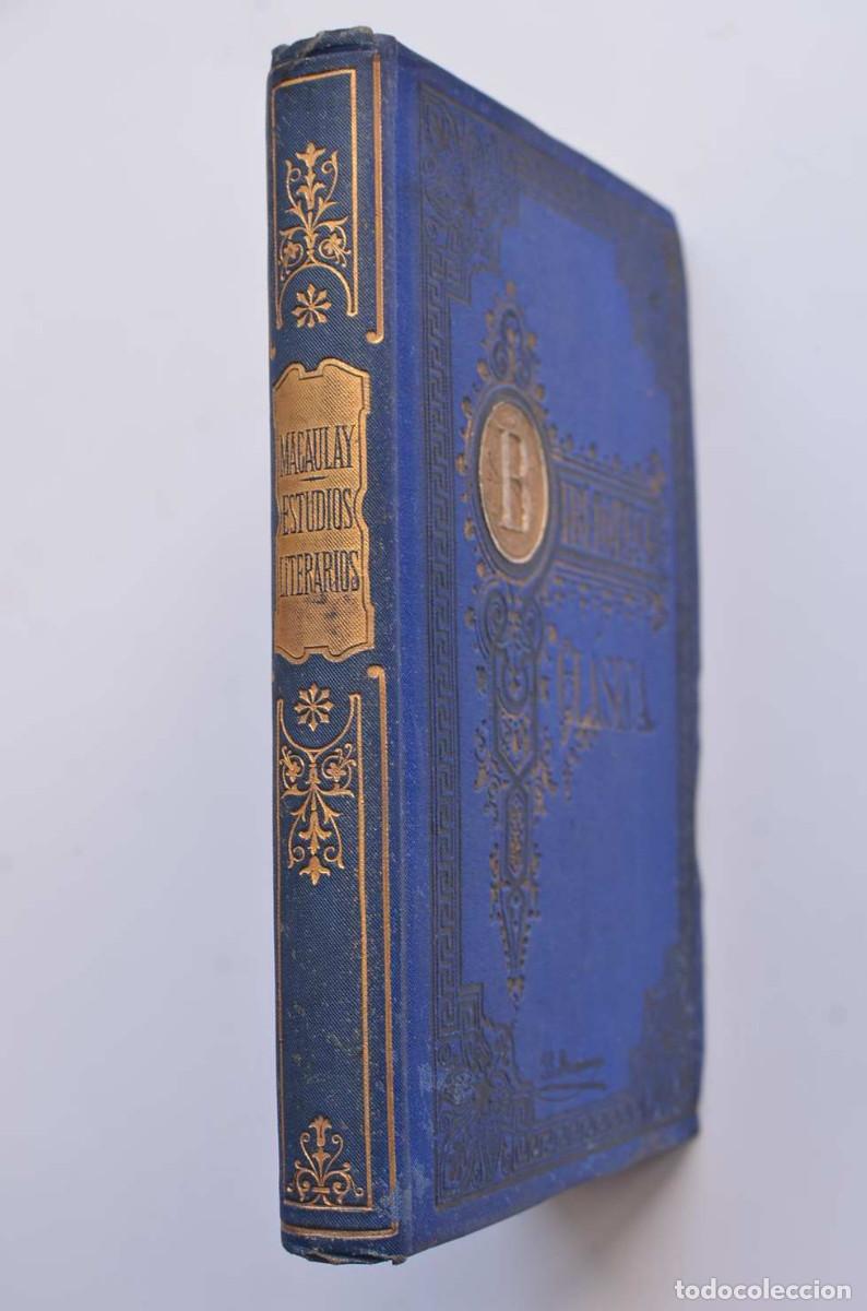 Libros: Estudios literarios - MACAULAY, Lord - Foto 2