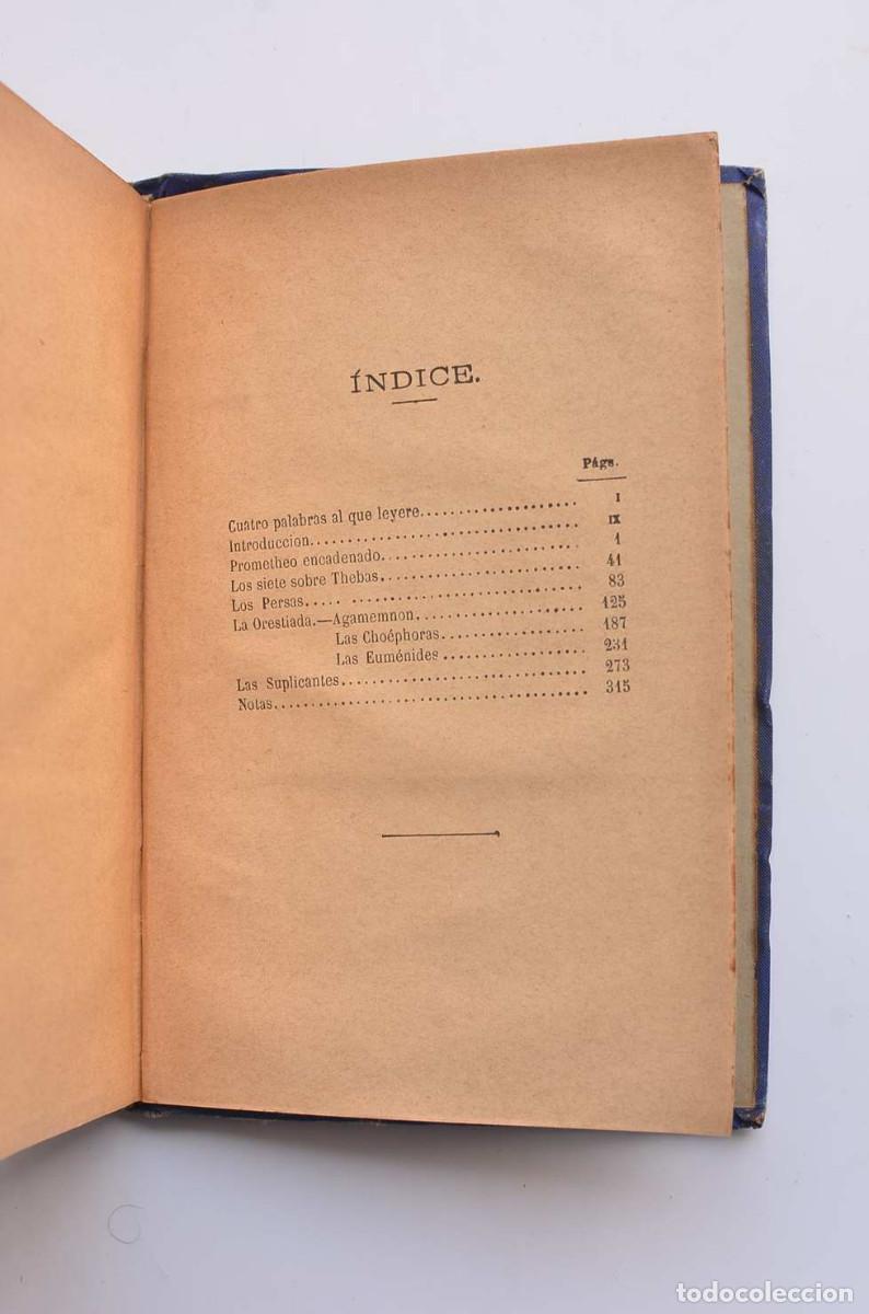 Libros: Las siete tragedias de Eschylo - HURTADO DE MENDOZA, Diego - Foto 5