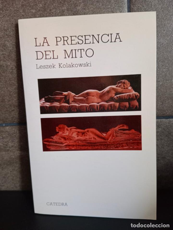 Libros: La Presencia Del Mito. Leszek Kolakowski. (Teorema / Theorem). - Foto 1