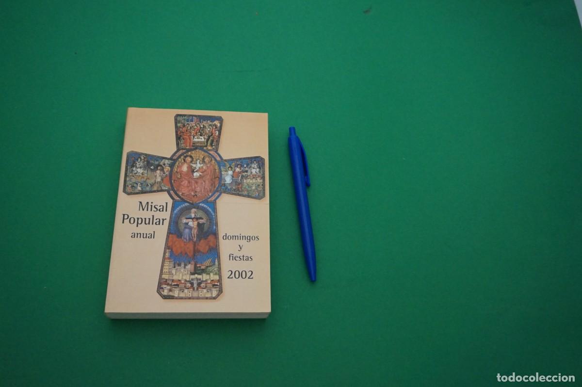 Libros: AMF-30B/ MISAL POPULAR ANUAL - DOMINGOS Y FIESTAS 2002