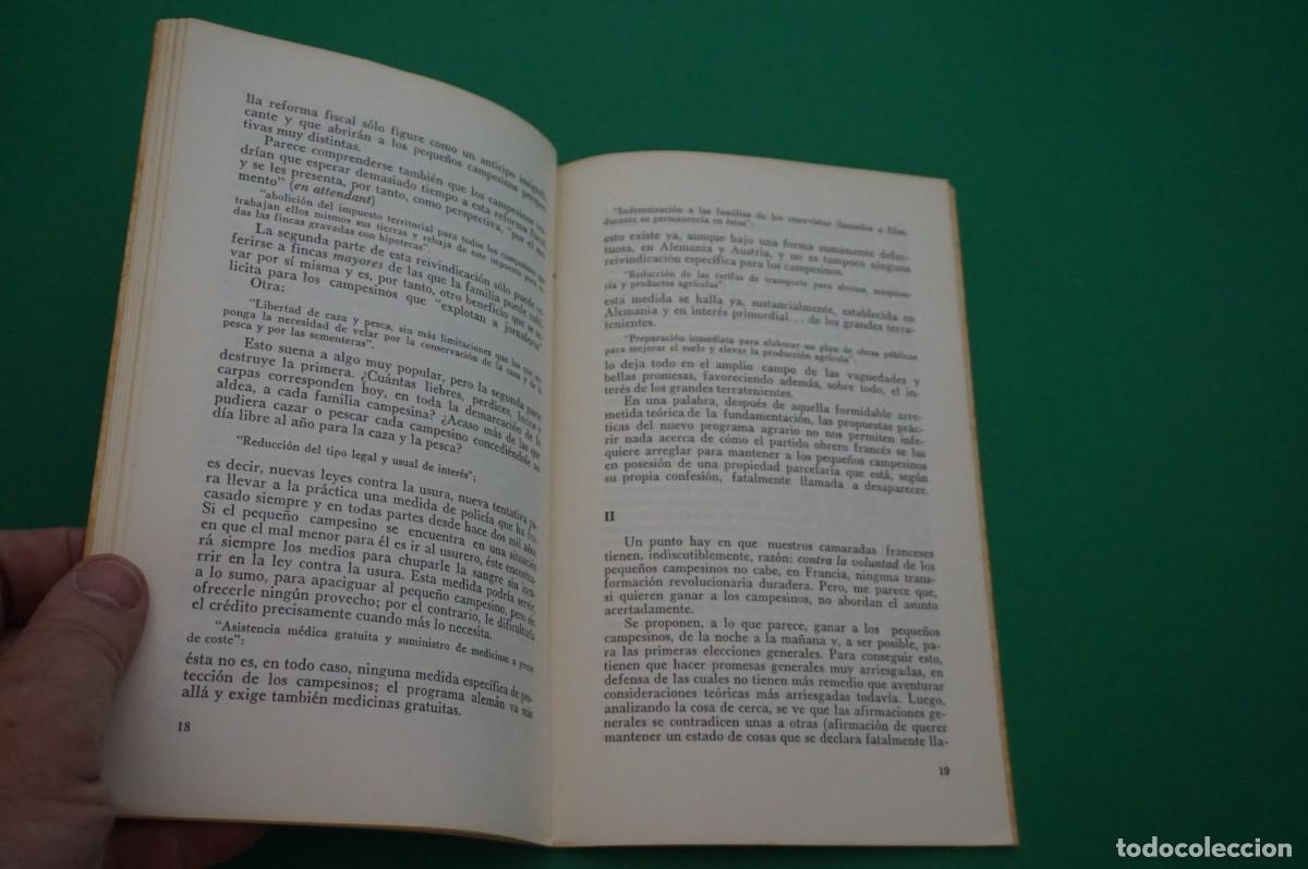 Libros: AMF-30C/ EL PROBLEMA CAMPESINO EN FRANCIA Y ALEMANIA / EDITORIAL PROGRESO - Foto 4