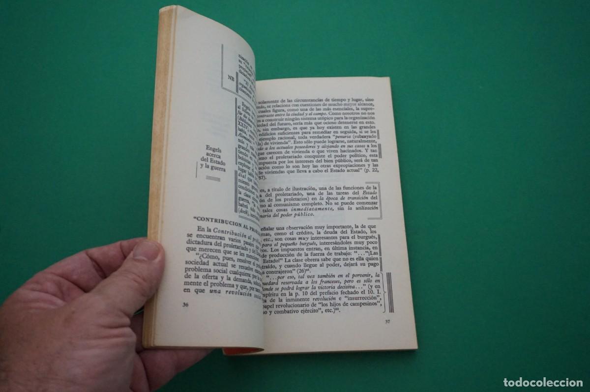 Libros: AMF-30C/ V.I. LENIN - EL MARXISMO Y EL ESTADO / EDITORIAL PROGRESO - Foto 4