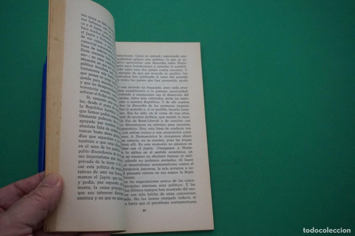 Libros: AMF-30C/ SOBRE LA COEXISTENCIA PACIFICA - LENIN / EDITORIAL PROGRESO - Foto 4