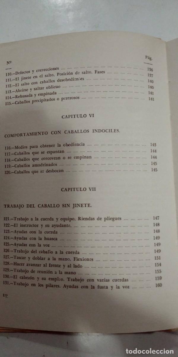 Libros: Manual de equitaci&oacute;n Coronel Hern&aacute;n Vigil Simpson - Foto 5