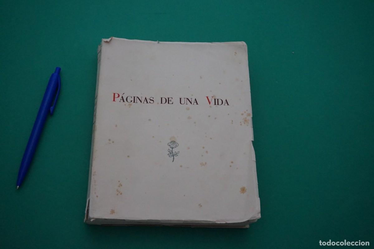 books: AMF-30C/ PAGINAS DE UNA VIDA - JOAQUINA M&ordf; CUNILL BASTUS - MERCEDES CHUFRE GOMA