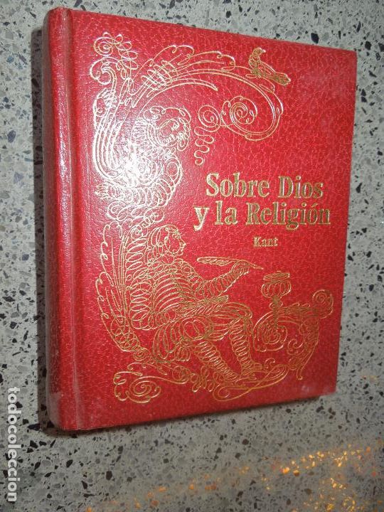 Libros: SOBRE DIOS Y LA RELIGI&Oacute;N - KANT - EDICIONES ZEUS PRIMERA EDICI&Oacute;N 1972. - Foto 1