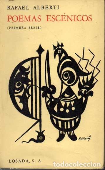 Libros: POEMAS ESCENICOS (PRIMERA SERIE). - ALBERTI, Rafael. - Foto 1