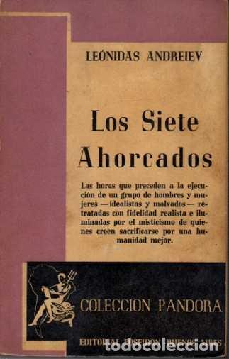Libros: LOS SIETE AHORCADOS. - ANDREIEV, Le&oacute;nidas. - Foto 1