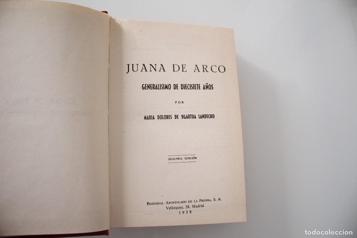 Libros: JUANA DE ARCO GENERAL&Iacute;SIMO DE DIECISIETE A&Ntilde;OS - Foto 1