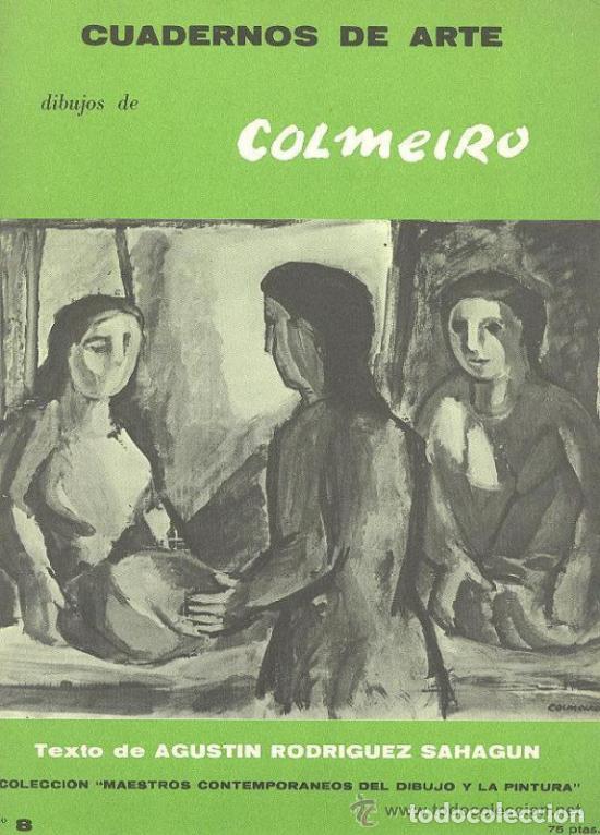 Libros: CUADERNOS DE ARTE N&ordm; 8 - DIBUJOS DE MANUEL COLMEIRO - Foto 1