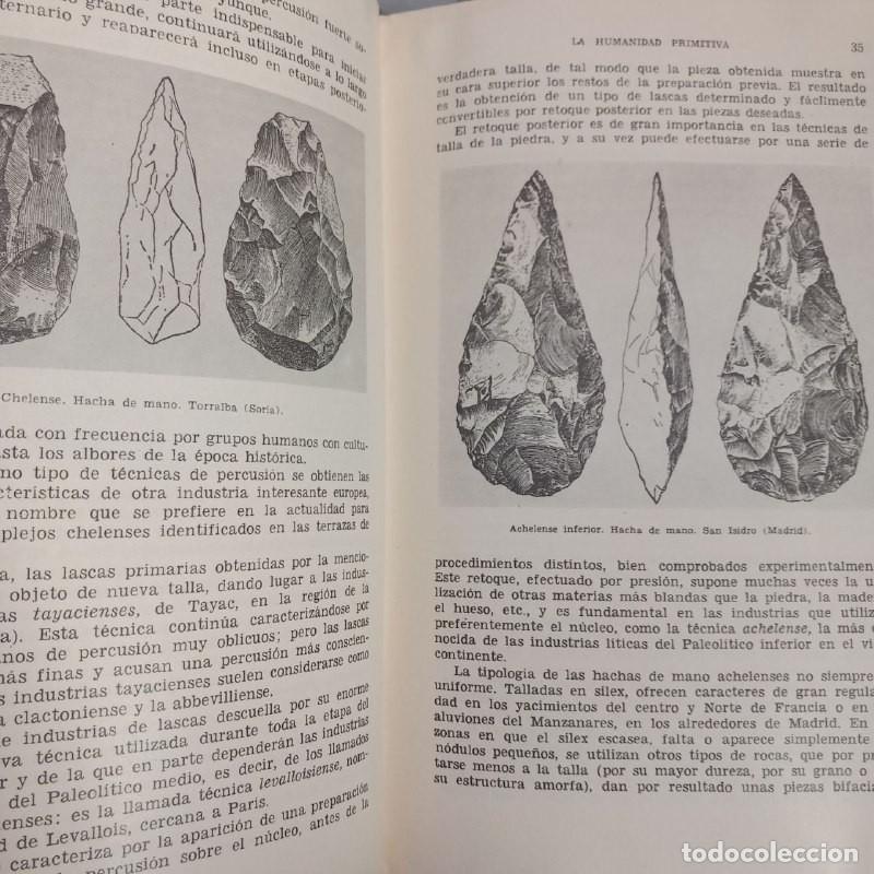 Libros: La humanidad prehist&oacute;rica. - MALUQUER DE MOTES, Juan: - Foto 3
