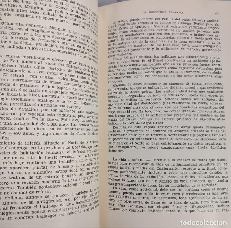 Libros: La humanidad prehist&oacute;rica. - MALUQUER DE MOTES, Juan: - Foto 7
