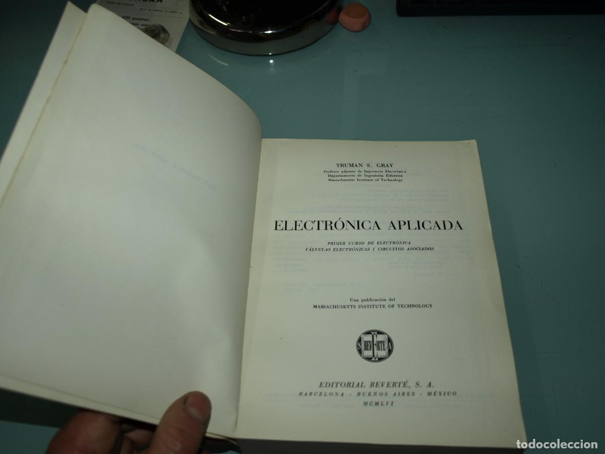 Libros: Gray, Electronica aplicada, MIT - Foto 2