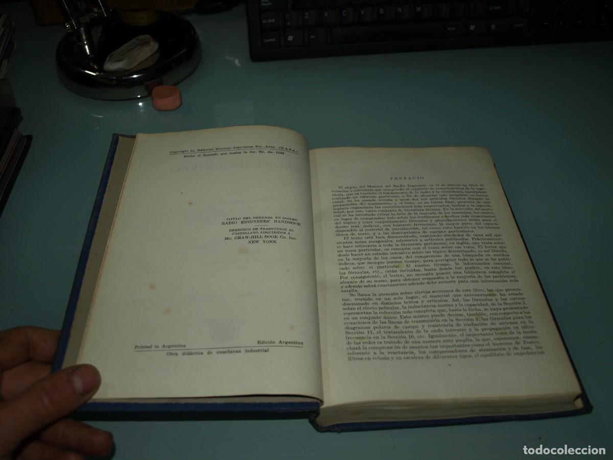 Libros: Manual del radio ingeniero, 2 tomos, Terman - Foto 3