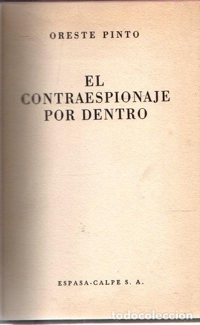 Libros: El contraespionaje por dentro - Pinto, Oreste - Foto 1
