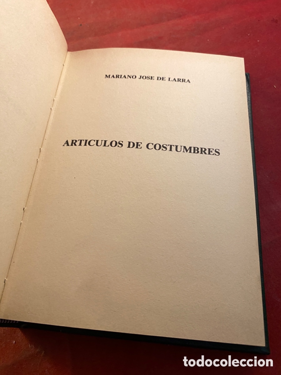 Libros: Art&iacute;culos de costumbres - Foto 2