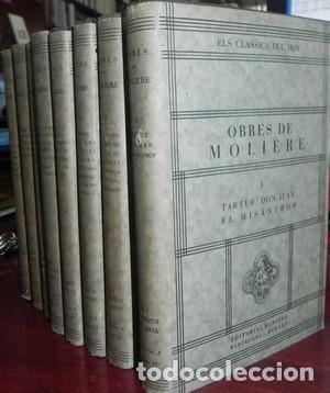 Libros: Obres de Moliere, 8 volums. Els classics del Mon. Editorial Barcino - MOLIERE - Foto 1