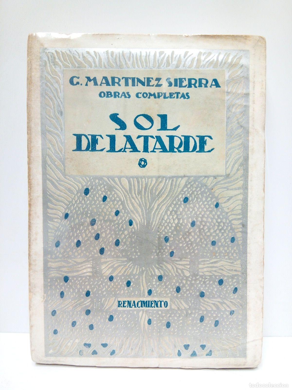 Libros: MARTINEZ SIERRA, G. - Sol de la tarde - Foto 1